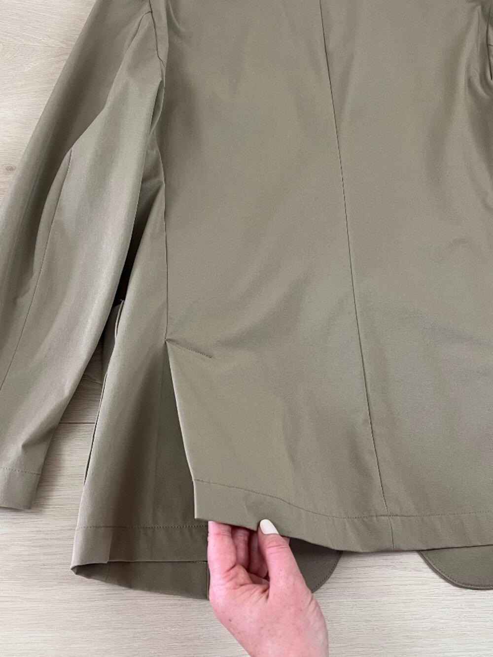 Nordstrom Rack Men's Tan Cotton/Spandex Lightweight Stretchy Sport Coat Size 42R - Picture 4 of 12